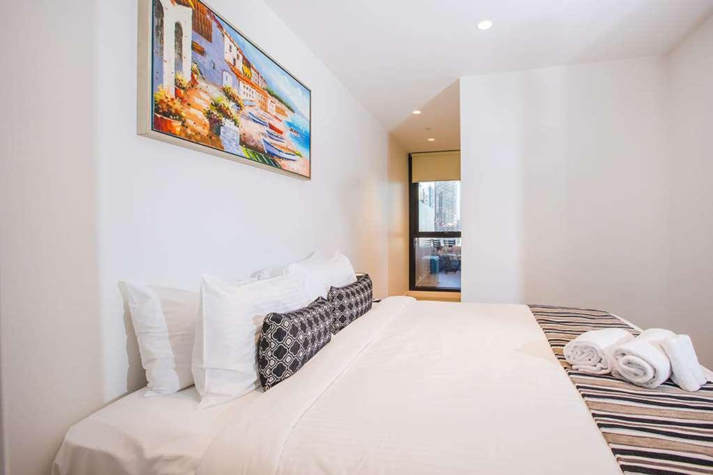 Spencer Street Apartments Melbourne Oda fotoğraf